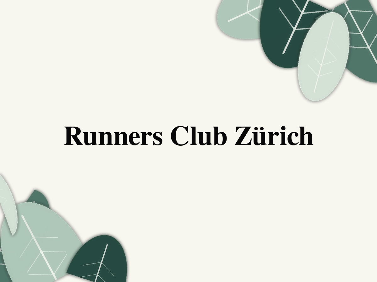 Runners Club Zürich