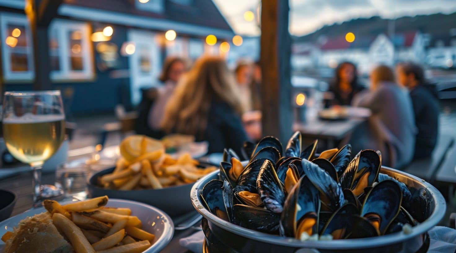 badi enge Moules et frites yoga