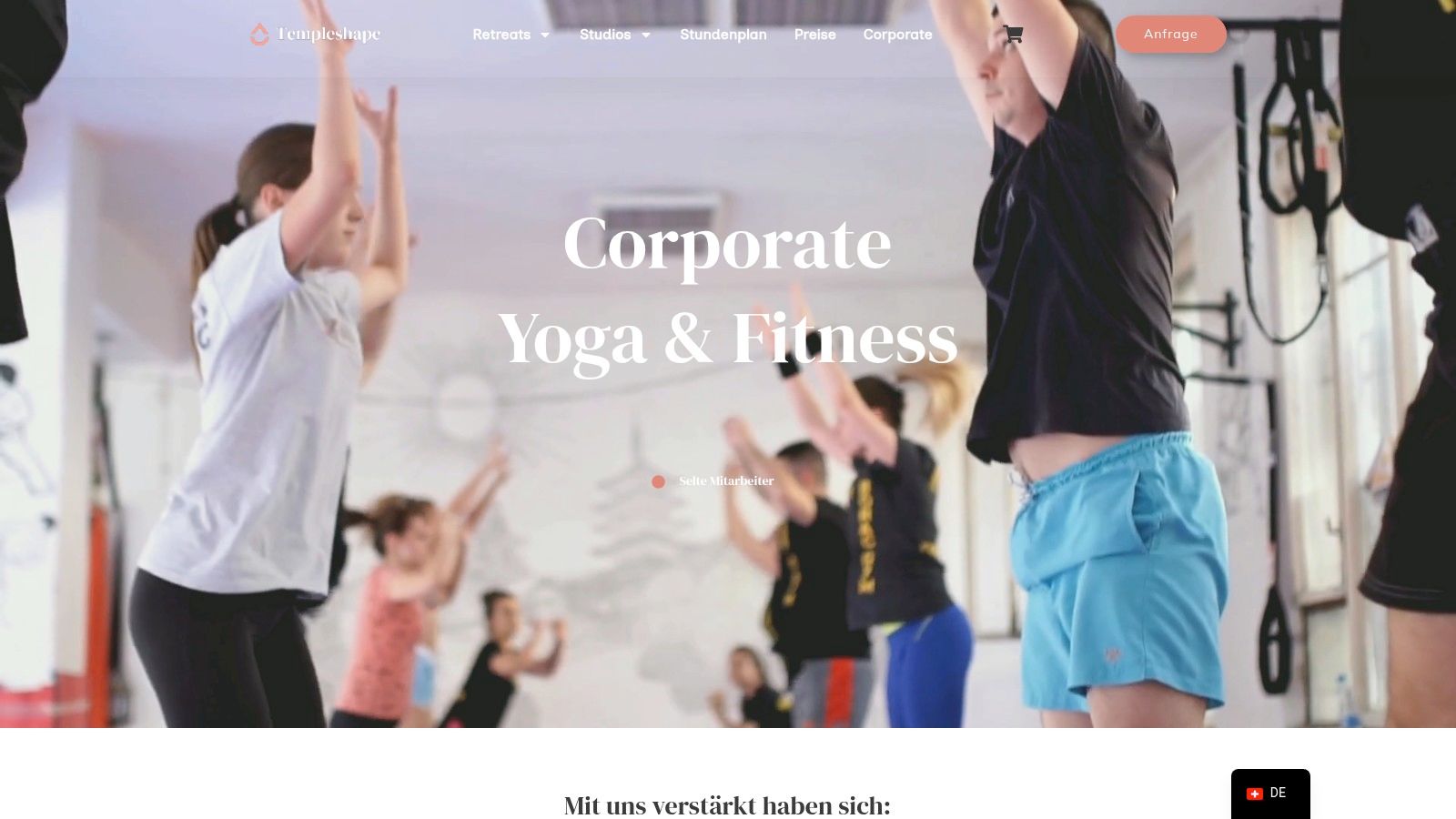 Corporate Yoga & Fitness | Templeshape
