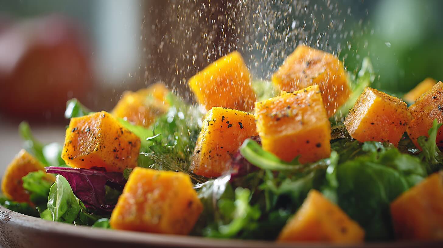 macht kürbis fett salat