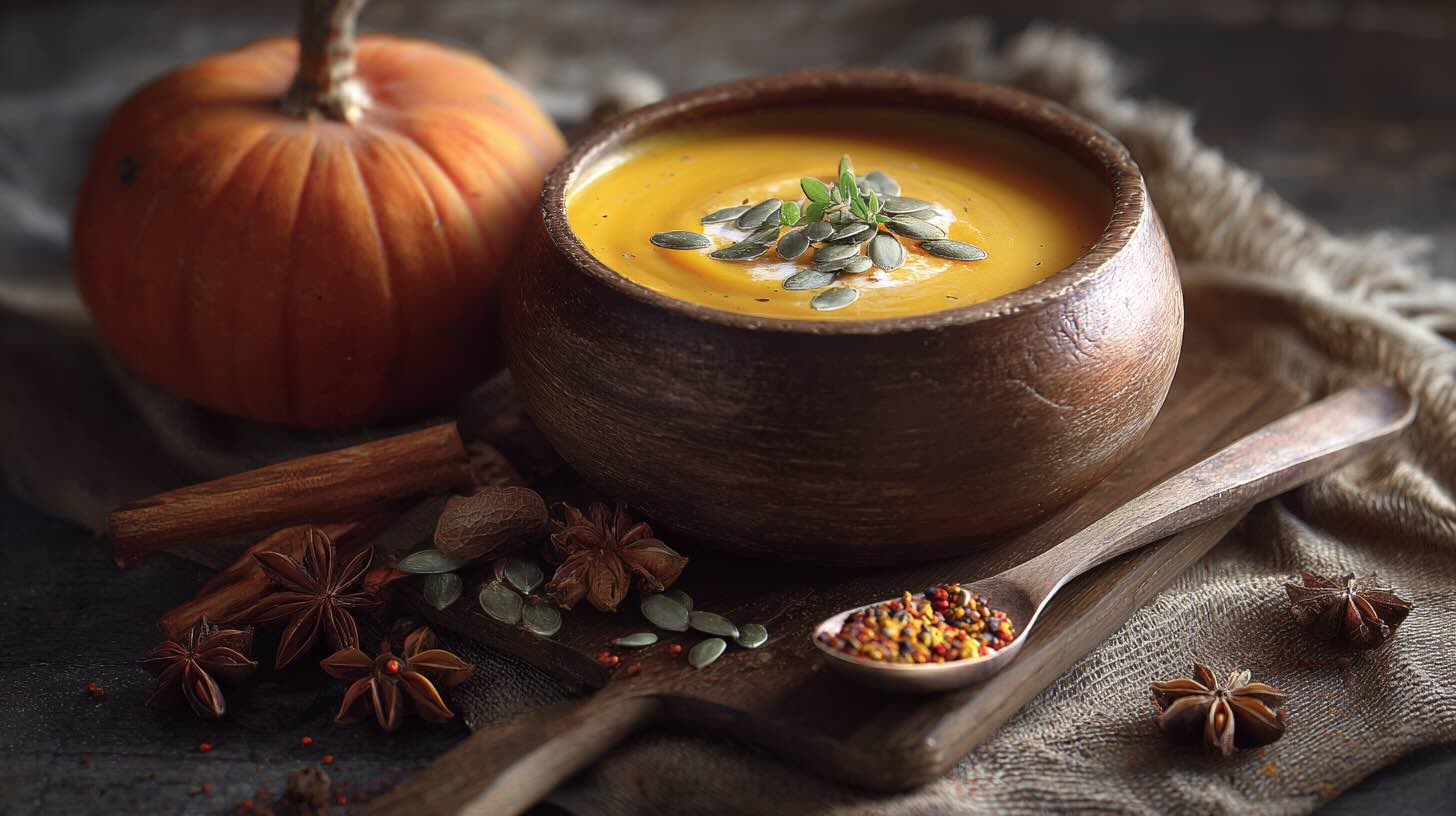 macht kürbis fett suppe
