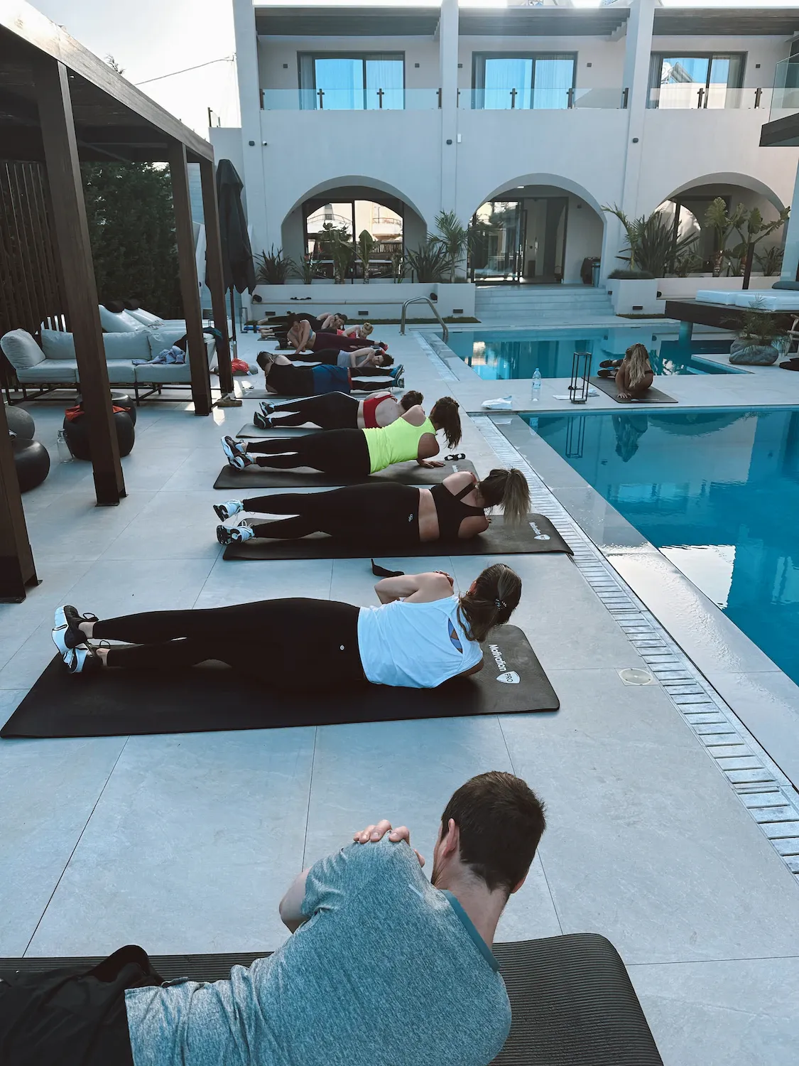 Sport und Yoga im Kreta Retreat